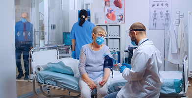 Medical Professionals Work Tirelessly To Provide